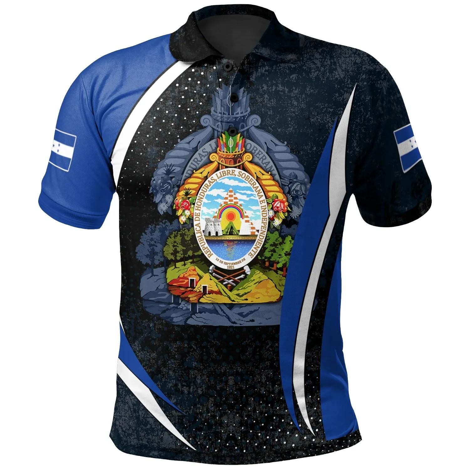 Honduras Personalied Polo Shirt - Honduras Spirit - BN15 Honduras Personalied Polo Shirt - Honduras Spirit - BN15