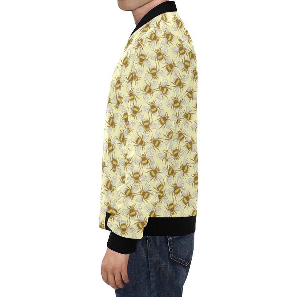 Honey-Bee-Gifts-Pattern-Print-Mens-Bomber-Jacket-1