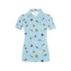 Honey Bee Print Design Lks307 Women'S Polo Shirt