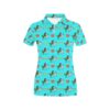 Horse Couple Love Print Design Lks309 Women'S Polo Shirt