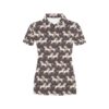 Horse Print Design Lks304 Women'S Polo Shirt