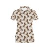 Horse Print Design Lks308 Women'S Polo Shirt