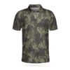 Horse Rider Camo Pattern Short Sleeve Polo Shirt #Dh