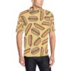 Hot Dog Pattern Print Design 01 Men Polo Shirt