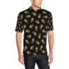 Hula Bear Pattern Print Design 06 Men Polo Shirt
