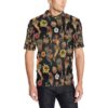 Hula Dancers Hawaiian Style Pattern Print Design 0 Men Polo Shirt