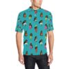 Hula Dancers Pattern Print Design 04 Men Polo Shirt