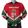 Hungary Coat Of Arms Men Bomber Jacket Lucian Style J5W Bomber Jacket