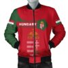 Hungary Coat Of Arms Men Bomber Jacket Simple Style J78 Bomber Jacket