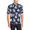 Hydrangea Pattern Print Design Hd01 Men Polo Shirt