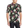 Hydrangea Pattern Print Design Hd09 Men Polo Shirt
