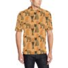 Hyena Pattern Print Design 01 Men Polo Shirt