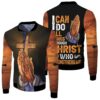 I Can Do All Things Through Christ Who Strengthens Me Philippians 4 13 Prayer God 3D Print Bomber Jacket