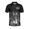 I Have Too Many Guitars Black 3D All Over Printed Polo Shirt