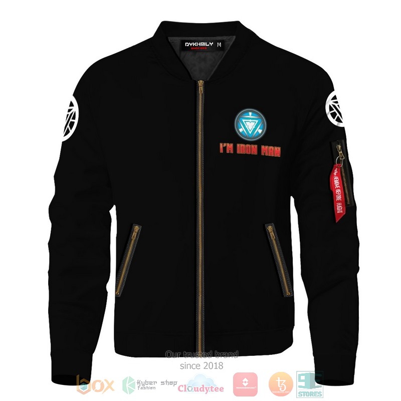 Im Iron Man Bomber Jacket Im Iron Man Bomber Jacket