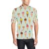 Ice Cream Pattern Print Design 03 Men Polo Shirt