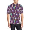 Ice Cream Pattern Print Design Ic07 Men Polo Shirt