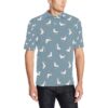 Ice Skate Pattern Print Design 02 Men Polo Shirt