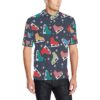 Ice Skate Pattern Print Design 04 Men Polo Shirt