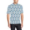 Ikat Pattern Print Design 02 Men Polo Shirt