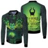 In A World Full Of Basic Witches Be A Maleficent Printed Pullover 3D Bomber Jacket