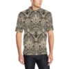 Indian Boho Wolf Men Polo Shirt