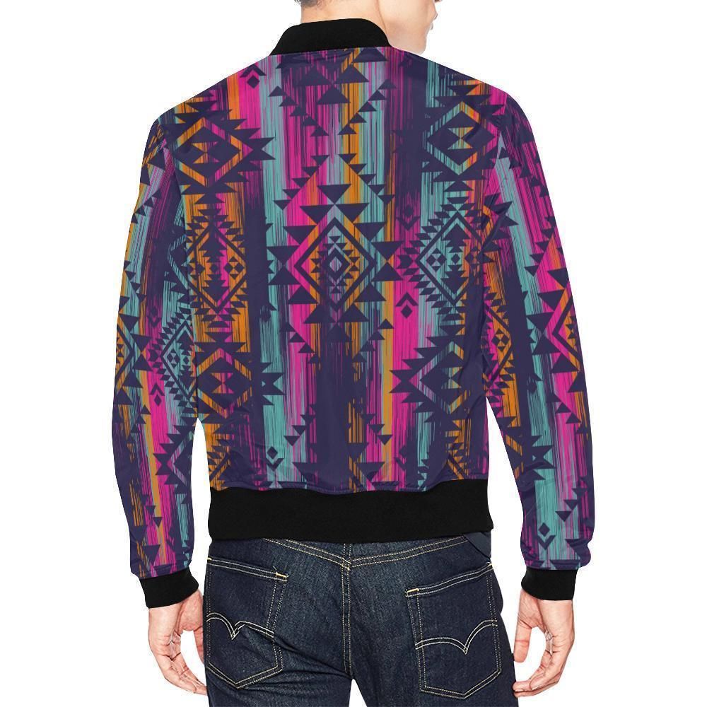 Indians-Navajo-Aztec-Tribal-Native-American-Print-Mens-Bomber-Jacket-2