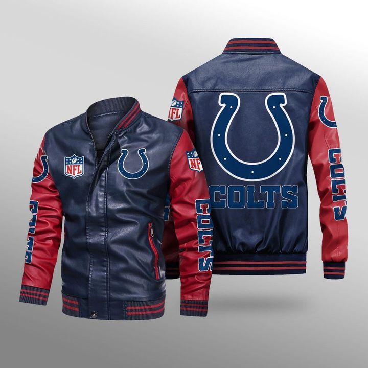 Indinapolis-Colts-Leather-Bomber-Jacket-1