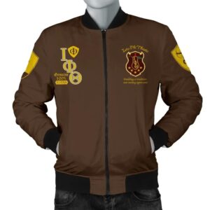 Iota Phi Theta Men's Bomber Jacket A27 Bomber Jacket