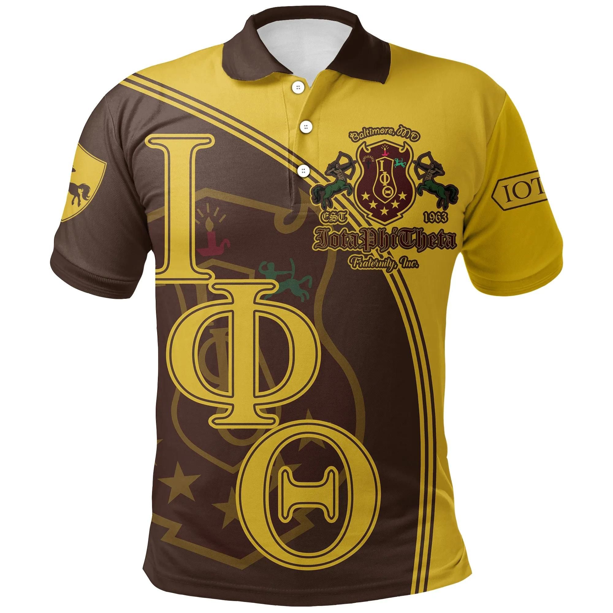 Iota Phi Theta Polo Shirt - Personalised Style A21 Iota Phi Theta Polo Shirt - Personalised Style A21