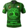 Ireland Clothing - Ambrose Irish Family Crest Polo Shirt - Symbol of Celtic A7