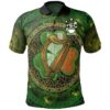 Ireland Clothing - Burton Irish Family Crest Polo Shirt - Celtic Tree A7