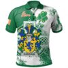 Ireland Clothing - Cadogan Irish Family Crest Polo Shirt - Irish Celtic Cross A7