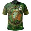 Ireland Clothing - Campbell Irish Family Crest Polo Shirt - Celtic Tree A7