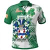 Ireland Clothing - Chaloner Irish Family Crest Polo Shirt - Irish Celtic Cross A7
