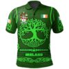 Ireland Clothing - Deasy Irish Family Crest Polo Shirt - Symbol of Celtic A7