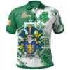 Ireland Clothing - Dunne Irish Family Crest Polo Shirt - Irish Celtic Cross A7