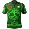 Ireland Clothing - Eustace Irish Family Crest Polo Shirt - Symbol of Celtic A7