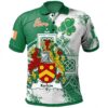 Ireland Clothing - Forkin Irish Family Crest Polo Shirt - Irish Celtic Cross A7