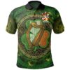 Ireland Clothing - Gilbert Irish Family Crest Polo Shirt - Celtic Tree A7
