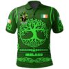 Ireland Clothing - Gillman Irish Family Crest Polo Shirt - Symbol of Celtic A7