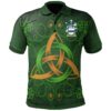 Ireland Clothing - Harforth Irish Family Crest Polo Shirt - Celtic Triquetra Knot A7