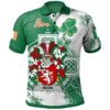 Ireland Clothing - Henn Irish Family Crest Polo Shirt - Irish Celtic Cross A7