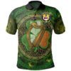 Ireland Clothing - House of O'BOLAND Irish Family Crest Polo Shirt - Celtic Tree A7