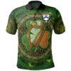 Ireland Clothing - House of O'LONERGAN Irish Family Crest Polo Shirt - Celtic Tree A7