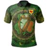 Ireland Clothing - House of O'MALLEY Irish Family Crest Polo Shirt - Celtic Tree A7