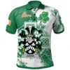 Ireland Clothing - Judge Irish Family Crest Polo Shirt - Irish Celtic Cross A7