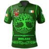 Ireland Clothing - Lambert Irish Family Crest Polo Shirt - Symbol of Celtic A7