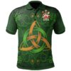 Ireland Clothing - Langton Irish Family Crest Polo Shirt - Celtic Triquetra Knot A7