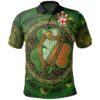 Ireland Clothing - Laurence Irish Family Crest Polo Shirt - Celtic Tree A7